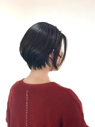 ショート カラー Atem ☀️大町店のヘアスタイル
