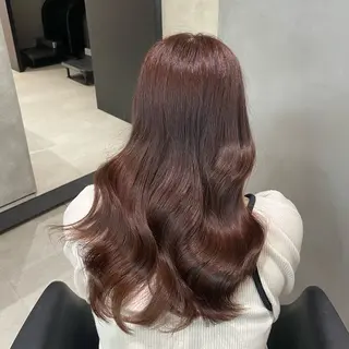 カラー Off-White 大阪所属・offwhite Nano🪩🧡のヘアスタイル