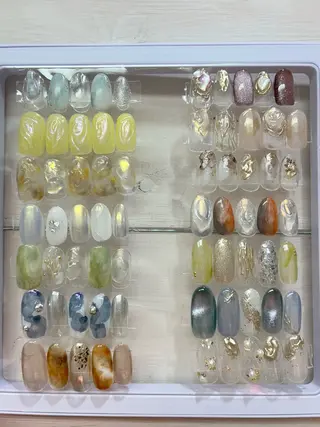 ネイル おきな みえこのネイルデザイン