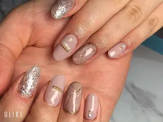 ショート ネイル 🦋Kiyomi. 🦋のネイルデザイン