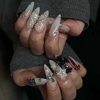 ネイル IROHA NAIL Kurumi🪽🫧のネイルデザイン