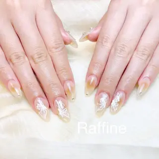 ネイル RAFFINE haru🦋🩵のネイルデザイン