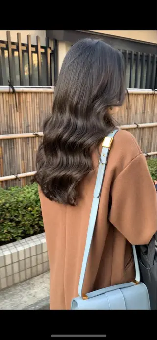 ロング カラー 深沢 秀のヘアスタイル