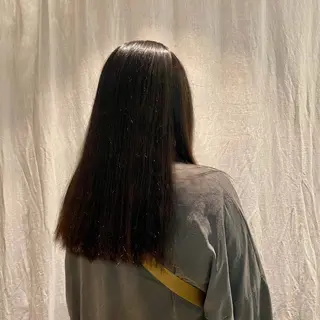 ロング カラー 組藤 沙奈のヘアスタイル