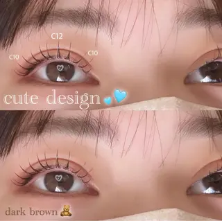 マツエク・マツパ 戸部 佑香のマツエク・マツパデザイン