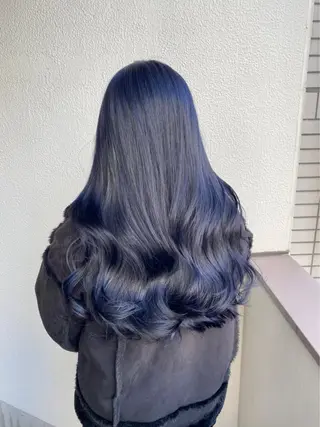 ロング カラー ヘアアレンジ ダブルカラー特化💖 韓国ヘア💖りくのヘアスタイル