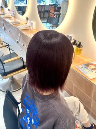 ショート カラー メンズパーマ/ 横浜/佐藤桃香 🦥のヘアスタイル