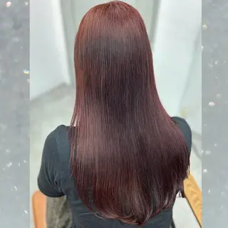 ロング ☘️透明感オリーブ ナミ☘️のヘアスタイル