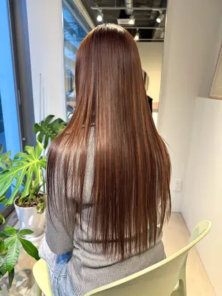 ロング 髪質改善スペシャリス ト長尾勇弥/梅田中津のヘアスタイル