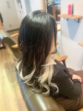 カラー 堀 望美のヘアスタイル