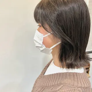 ミディアム ☁️RIKA☁️ @ri2_____bのヘアスタイル