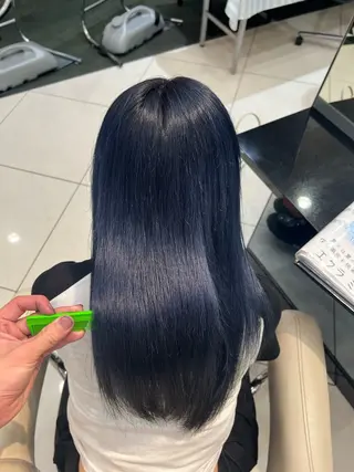 ロング カラー 【似合わせカラー】 西口嶺河のヘアスタイル