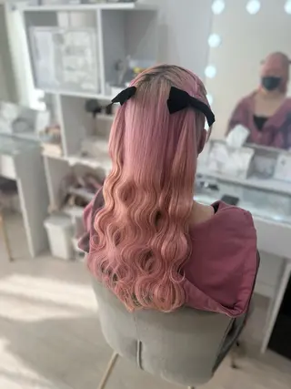 ロング ヘアセット/金山 佐野 妃都美のヘアスタイル