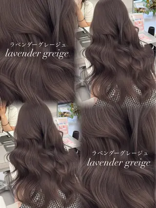 ロング カラー 韓国ヘア　紗希 🦋のヘアスタイル