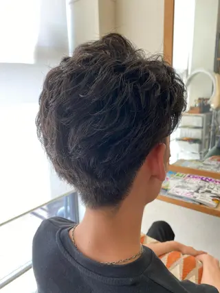 ショート メンズ 西村 恵祐のヘアスタイル