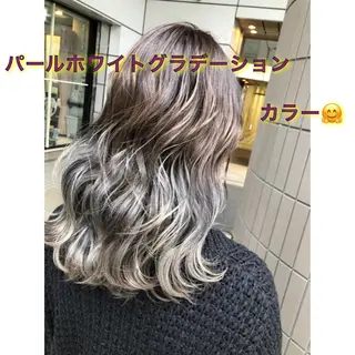 セミロング カラー 透明感韓国ヘア♡ みつきのヘアスタイル