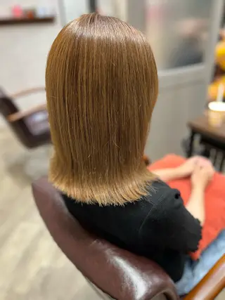 ミディアム カラー 🫧ぷる艶カラー🫧 Yuubi🦩のヘアスタイル