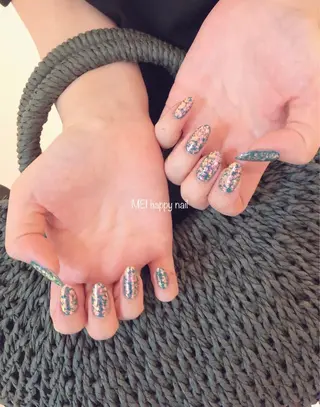 ネイル 北浦和 自爪育成ケアのネイルデザイン