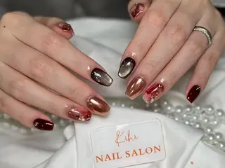 ネイル 💕鈴木ユリ パラジェル/オフ無料のネイルデザイン