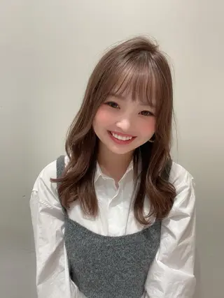 セミロング カラー noe tton  【ノエ トトン】所属・だいや/メンズパーマ メンズカット/名古屋のヘアスタイル