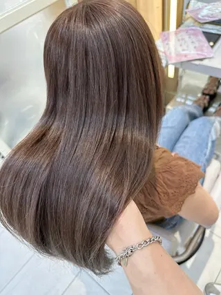 ロング カラー 透明感カラー🌈 sena✨のヘアスタイル