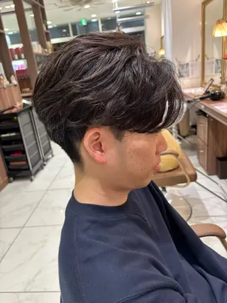 パーマ メンズ 美髪艶カラー💎✨ モエのヘアスタイル