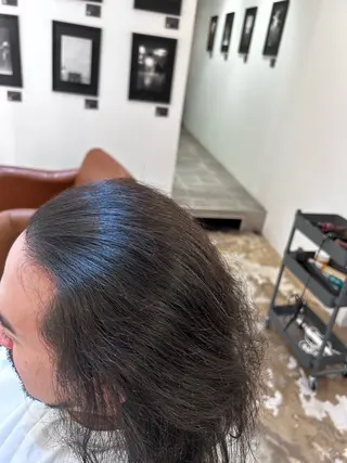 メンズ AMBERGLEAM Hair&Cloth Yoga所属・Ryo☘縮毛矯正/ メンズ/ブリーチ/のヘアスタイル