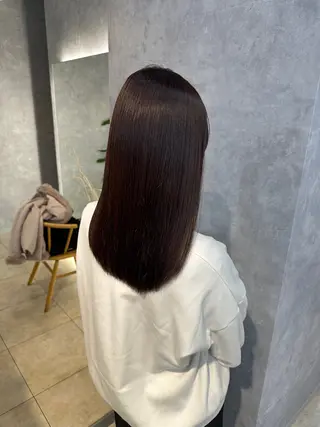 セミロング カラー 渡邊 理央のヘアスタイル