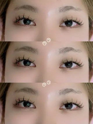 マツエク・マツパ Miku 🦋のマツエク・マツパデザイン