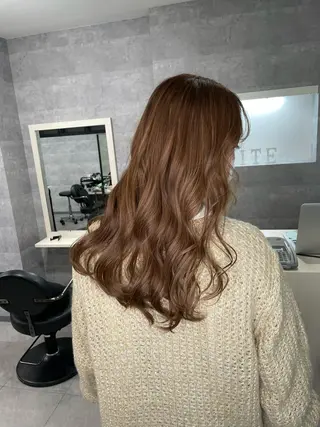 カラー JUNYA 海外ガールヘアのヘアスタイル