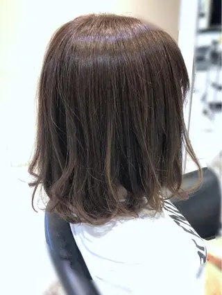 ミディアム カラー ✨髪質改善✨ 田西　基彦のヘアスタイル