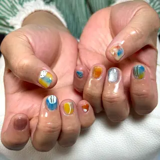 ネイル ぽっぷん satomiのネイルデザイン