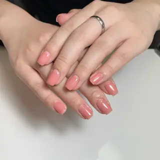 ネイル By moonネイル 🌷ワンホン/韓国風のネイルデザイン