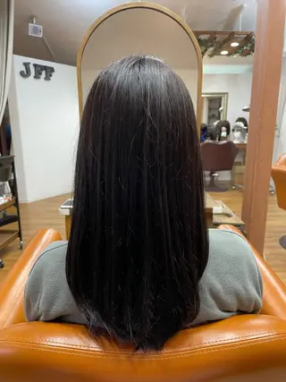 ロング カラー 美容室 Jフィドルファドル所属・わきた かずなのヘアスタイル