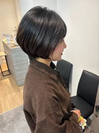 ショート カラー パーマ ヘアアレンジ レイヤー/メンズ🥑 マエダアズミ🥑のヘアスタイル