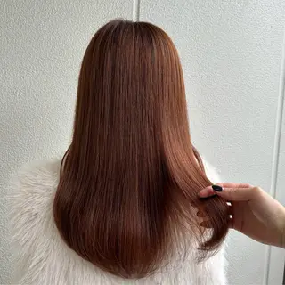 カラー ︎︎🌟韓国艶カラー ︎🌟璃奈 (ﾘﾅ)のヘアスタイル