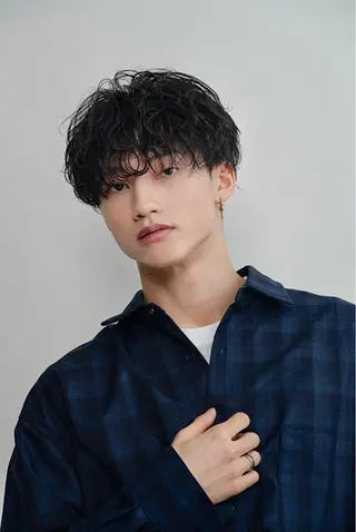 ショート パーマ メンズ 11.12月限定割引 fifth前比嘉💥のヘアスタイル