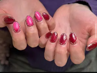 ネイル lucky nail 歌舞伎町のネイルデザイン