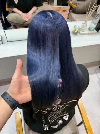 カラー 立川駅/ワンカラー ブリーチなしカラー/のヘアスタイル