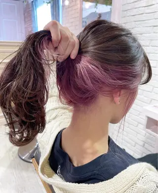 ロング カラー 韓国ヘア/艶カラー /田中悠佑のヘアスタイル