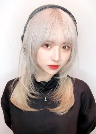 ロング カラー ヘアアレンジ 銀座/髪質改善/ブリ ーチNo.1油谷樹️のヘアスタイル