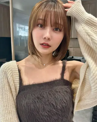 ショート ショート/ボブ/ 白髪ぼかし/しんやのヘアスタイル