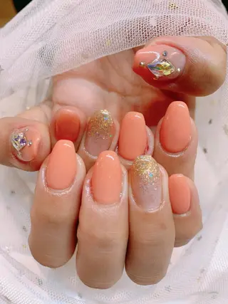 ネイル 長さだし専門店 M2　rikaのネイルデザイン