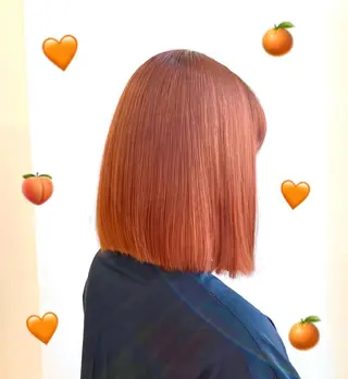 ミディアム カラー 🖤韓国艶髪 RINA🖤のヘアスタイル