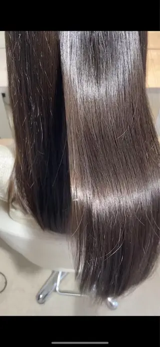 セミロング 🦋🫧艶髪カラー 🫧🦋あいりのヘアスタイル