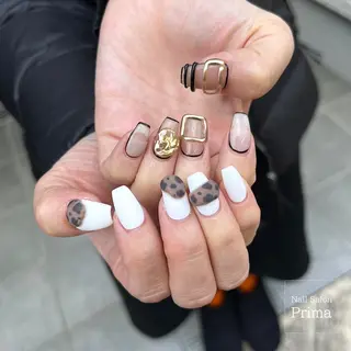 セミロング ネイル SalonPrima Nail & Eyeのマツエク・マツパデザイン