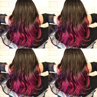 ミディアム カラー JILBLAN京都 ショート/ハイライトのヘアスタイル