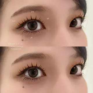 マツエク・マツパ sol nanamiのマツエク・マツパデザイン