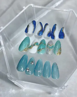 ネイル Bestnail所属・Best Nail Yu🎀🫧のネイルデザイン