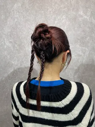 ロング Colore(コローレ)所属・顔タイプ/ダブルカラ ー/りりかのその他イメージ